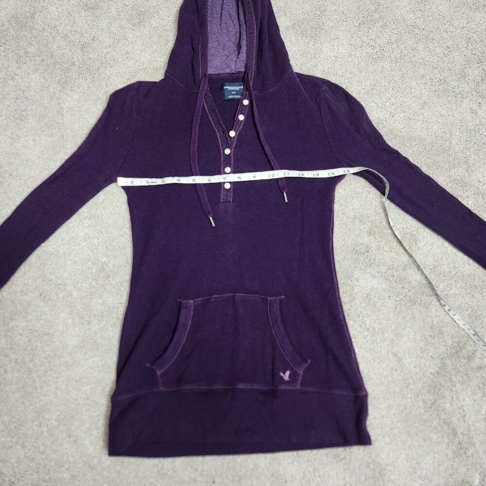 ASO Elena Gilbert The Vampire Diaries Alt Colour Hooded Henley Long Sleeve... - Picture 6 of 12